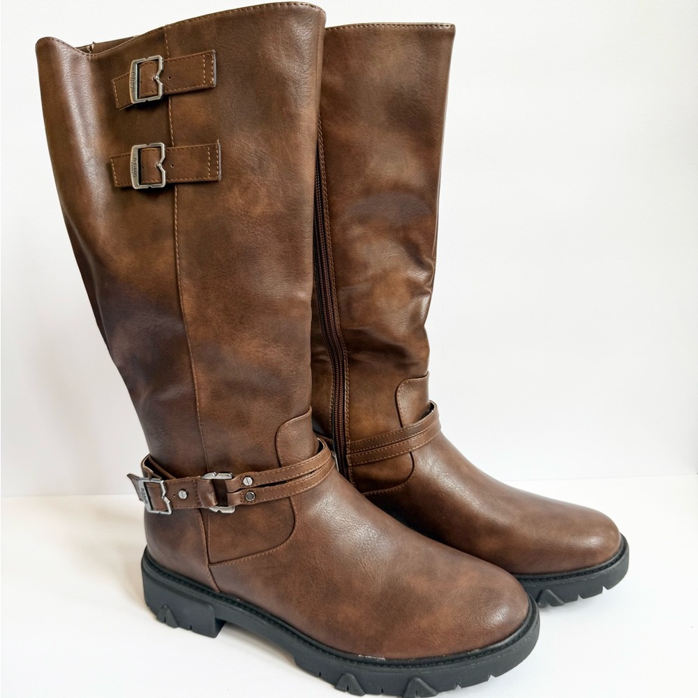 Brown Leather Dr. Scholl’s Brand New Size 10‎ Boots